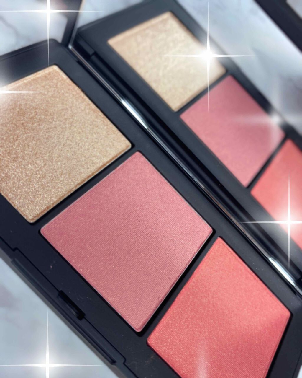 オーガズムX チークパレット/NARS/パウダーチークを使ったクチコミ（2枚目）