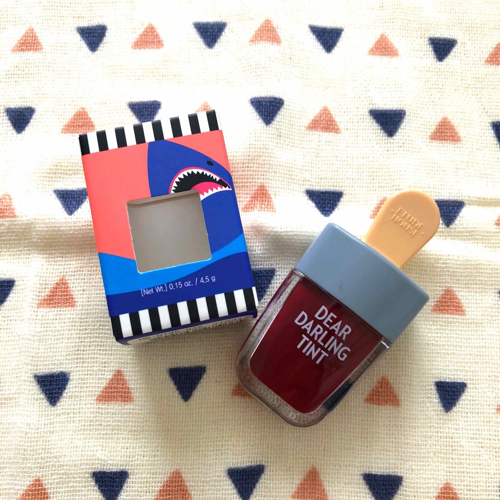 ディアダーリン ウォータージェルティント (アイスティント)/ETUDE/口紅を使ったクチコミ(1枚目)