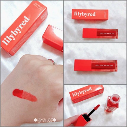 ブラッディライアー コーティングティント/lilybyred/リップティントを使ったクチコミ(5枚目)