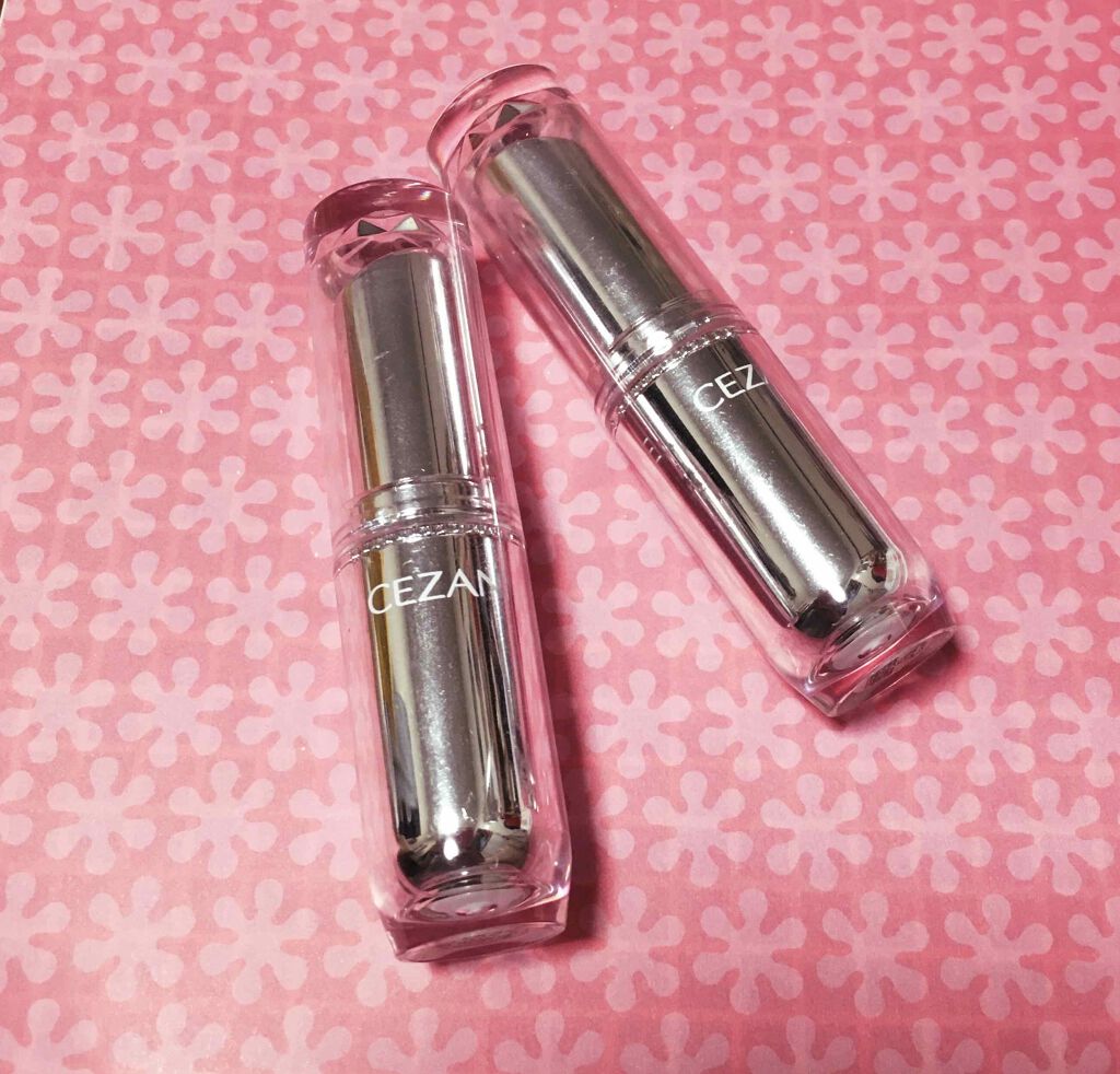 ラスティンググロスリップ/CEZANNE/口紅を使ったクチコミ（1枚目）