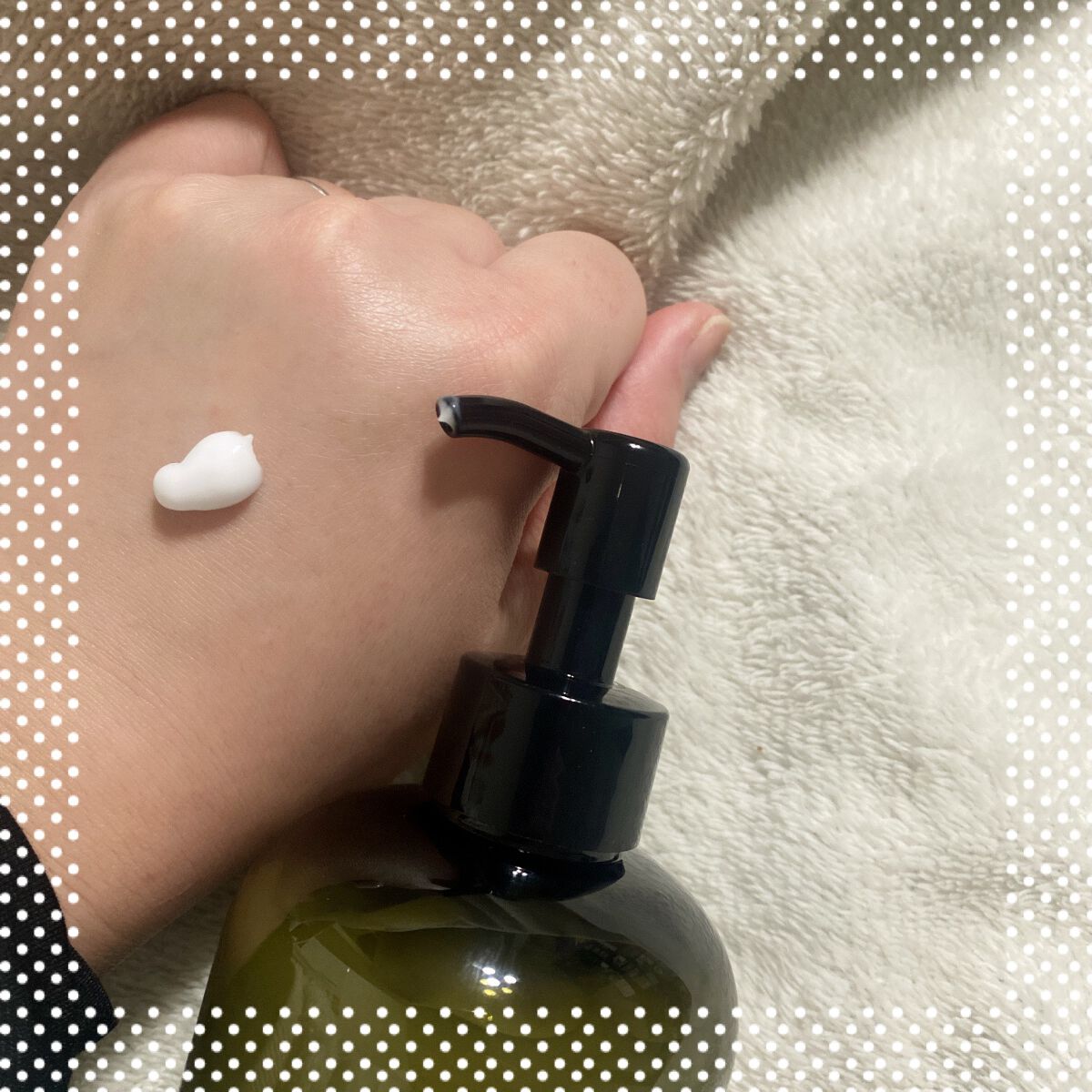 ドクダミミルキークリーム/enieni /フェイスクリームを使ったクチコミ（2枚目）