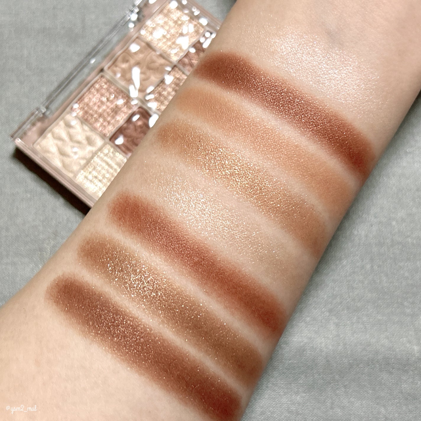 プティパレットアイズ/キャンメイク/パウダーアイシャドウを使ったクチコミ(6枚目)