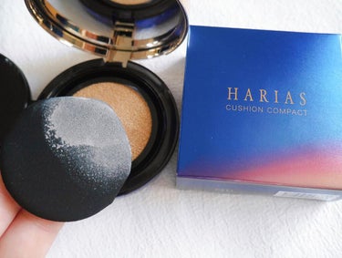 HARIAS クッションファンデ ハリアスのクチコミ「メイクをしながら、
シワやくすみ、ニキビをしっかりカバー
⁡
⁡
💙「HARIAS 薬用シワ改.....」（2枚目）