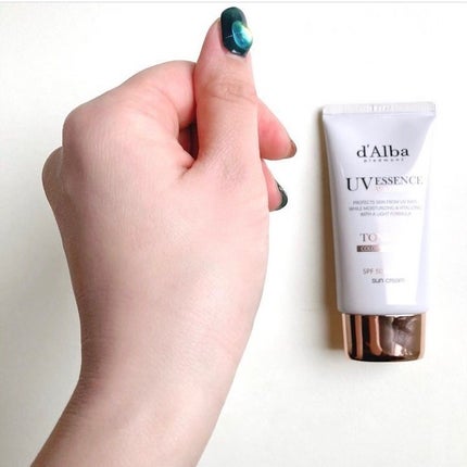 ウォータフルトーンアップサンクリーム/ダルバ/日焼け止めクリームを使ったクチコミ(3枚目)