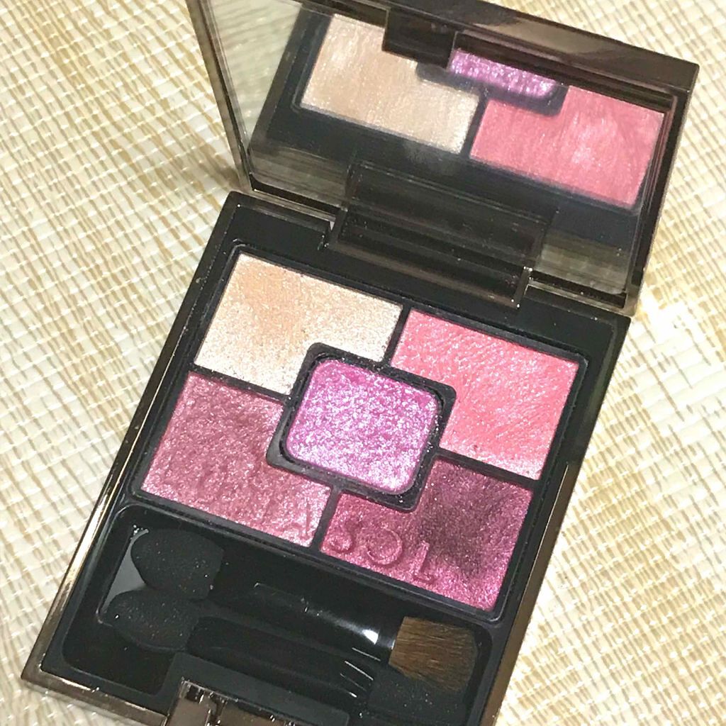 ジェミネイトアイズ/LUNASOL/アイシャドウパレットを使ったクチコミ（1枚目）