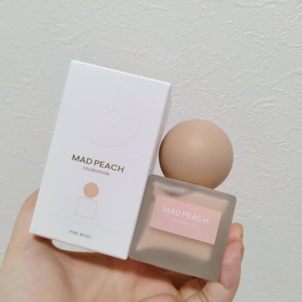マッドピーチ スタイルフィットファンデーション/MAD PEACH/リキッドファンデーションを使ったクチコミ(9枚目)