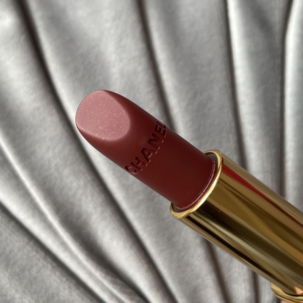 ルージュ アリュール ヴェルヴェット ル リオン ドゥ シャネル 237 ベージュ アルダン/CHANEL/口紅を使ったクチコミ（2枚目）