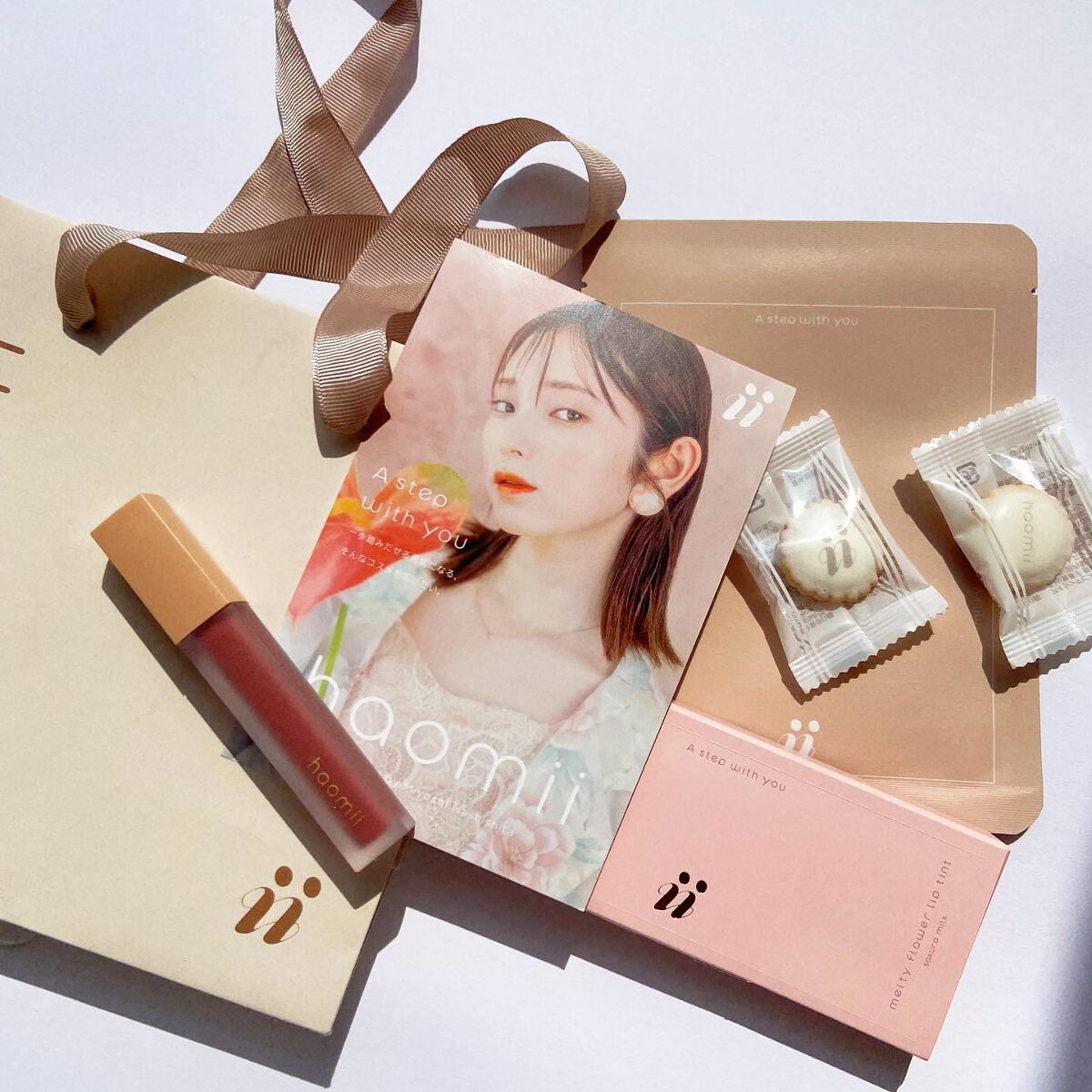 Melty flower lip tint/haomii/口紅を使ったクチコミ（1枚目）