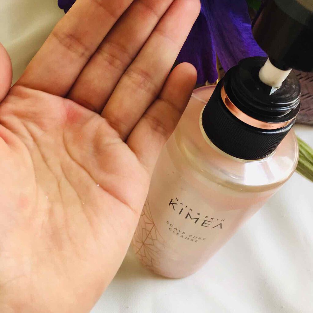 スカルプピュアクレンズ／ヘアモイスチャークリーム/ヘア＆スキン キメア/市販シャンプーを使ったクチコミ（2枚目）