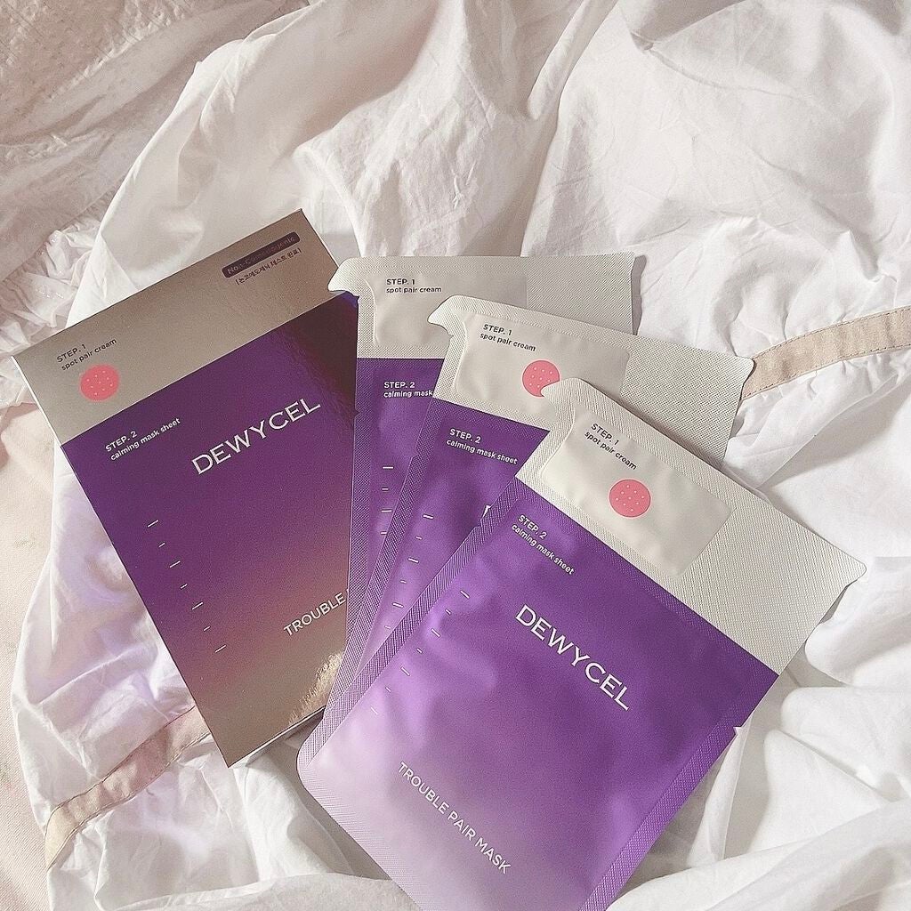トラブルペアーマスク/DEWYCEL/シートマスク・パックを使ったクチコミ(1枚目)