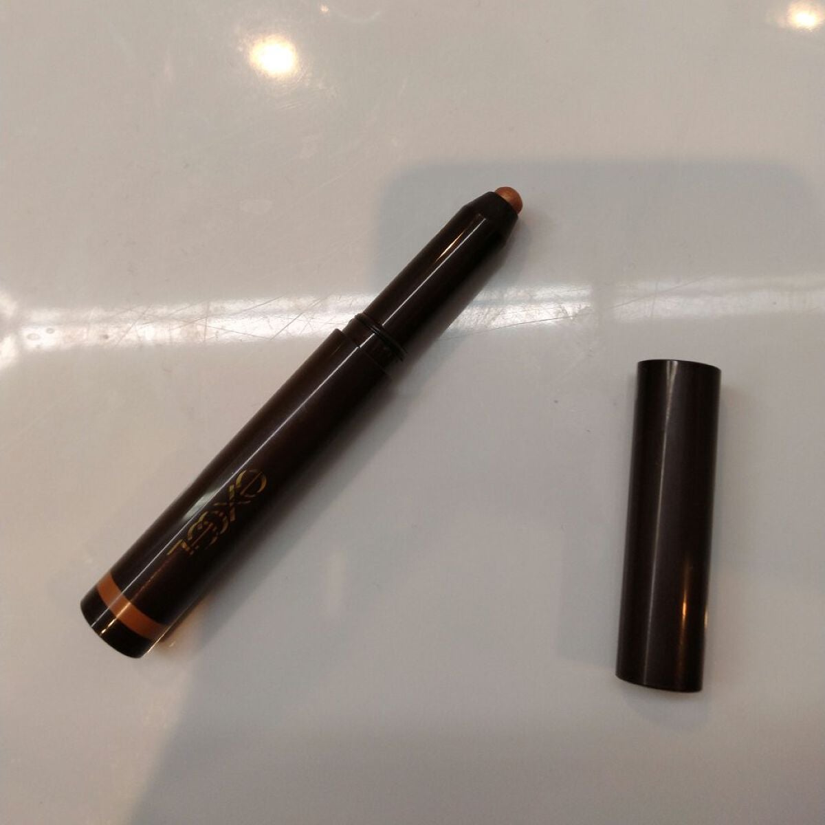 グリームオンフィットシャドウ/excel/スティックアイシャドウを使ったクチコミ(1枚目)