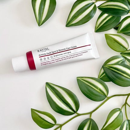 アセロラダークスポット&ブレミッシュ ケア クリーム/RAVIEL/フェイスクリームを使ったクチコミ(7枚目)