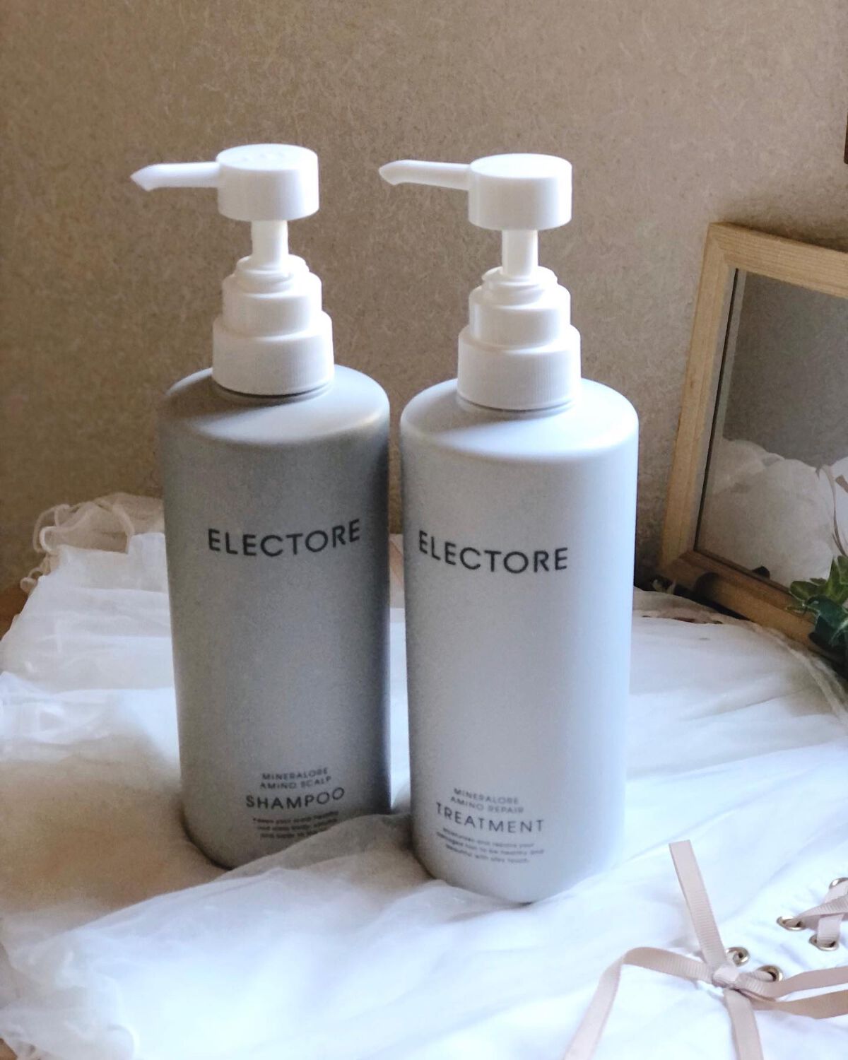 ミネラルオーレ アミノスカルプ シャンプー/アミノリペア トリートメント/エレクトーレ/シャンプー・コンディショナーを使ったクチコミ(4枚目)
