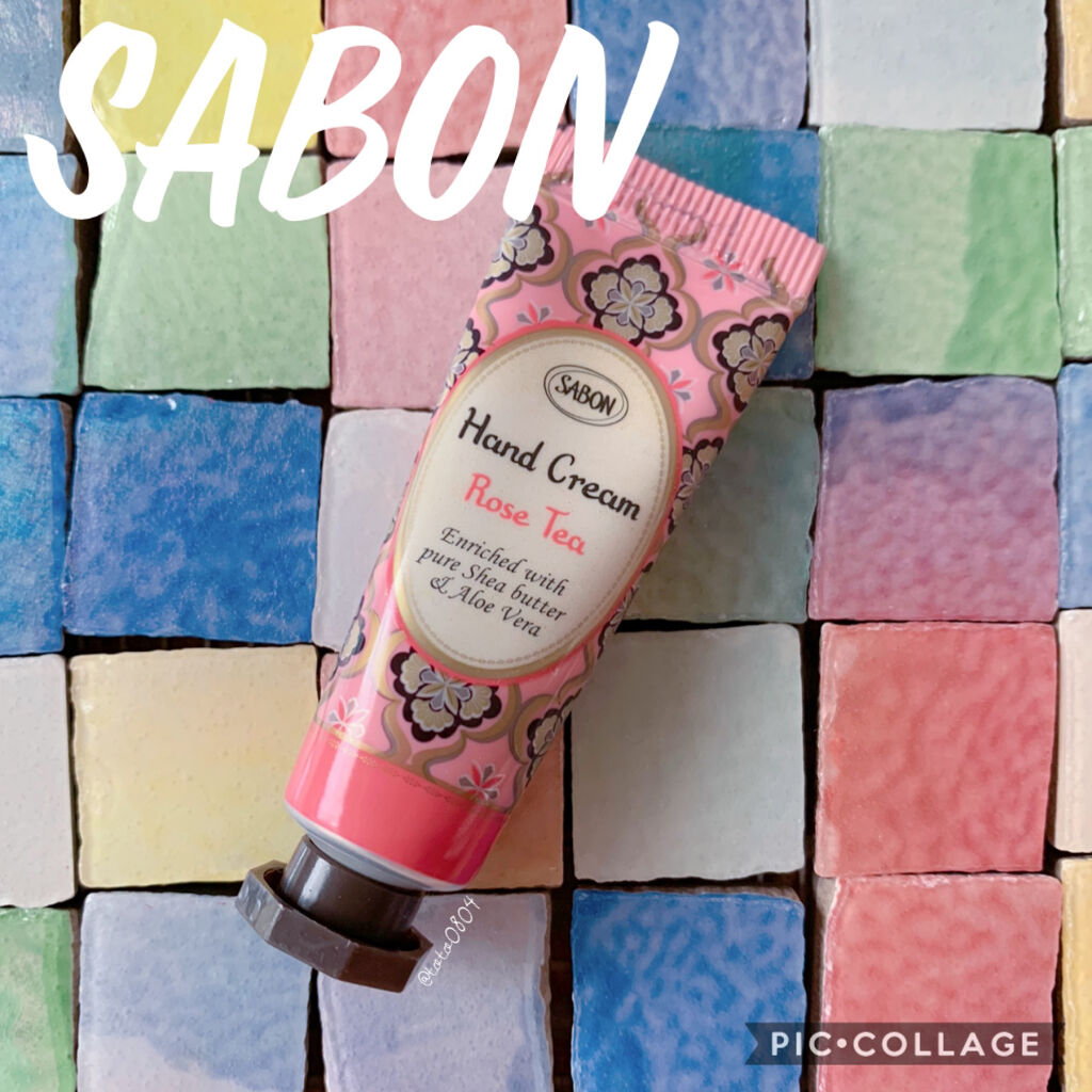 ハンドクリーム ローズティー 30ml/SABON/ハンドクリームを使ったクチコミ（1枚目）