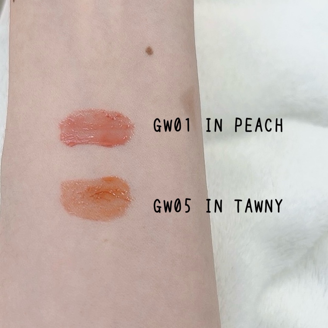 グローリップティント GW05 イントーニー/INTO U/リップティントを使ったクチコミ（2枚目）