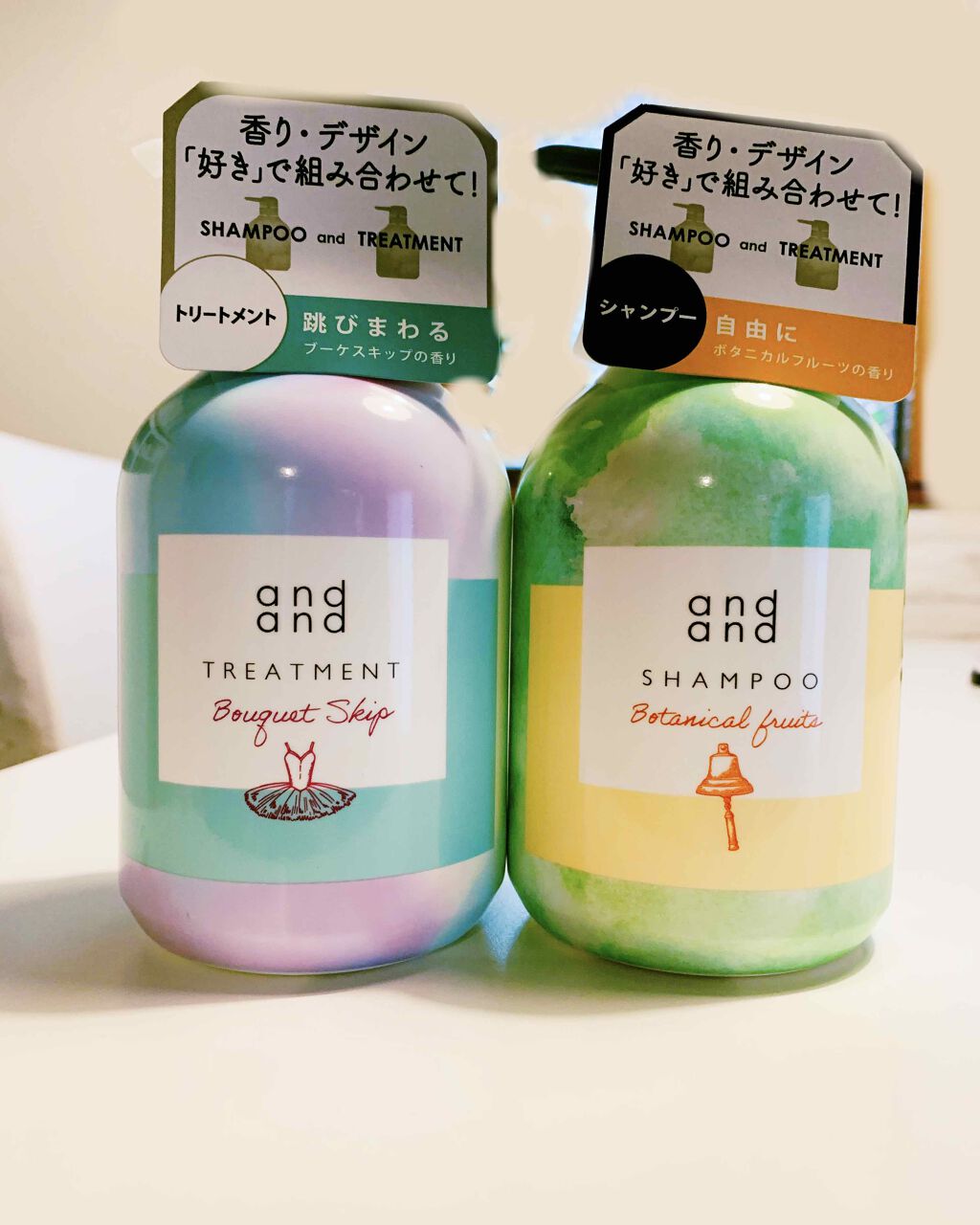 自由に ボタニカルフルーツの香り シャンプー/and and/市販シャンプーを使ったクチコミ（1枚目）