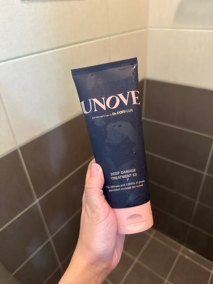 ディープダメージトリートメントEX/UNOVE/洗い流すヘアトリートメントを使ったクチコミ(1枚目)