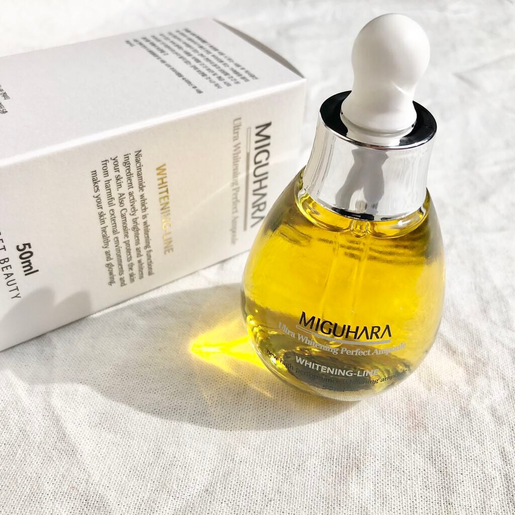 Ultra Whitening Perfect Ampoule/MIGUHARA/美容液を使ったクチコミ(8枚目)
