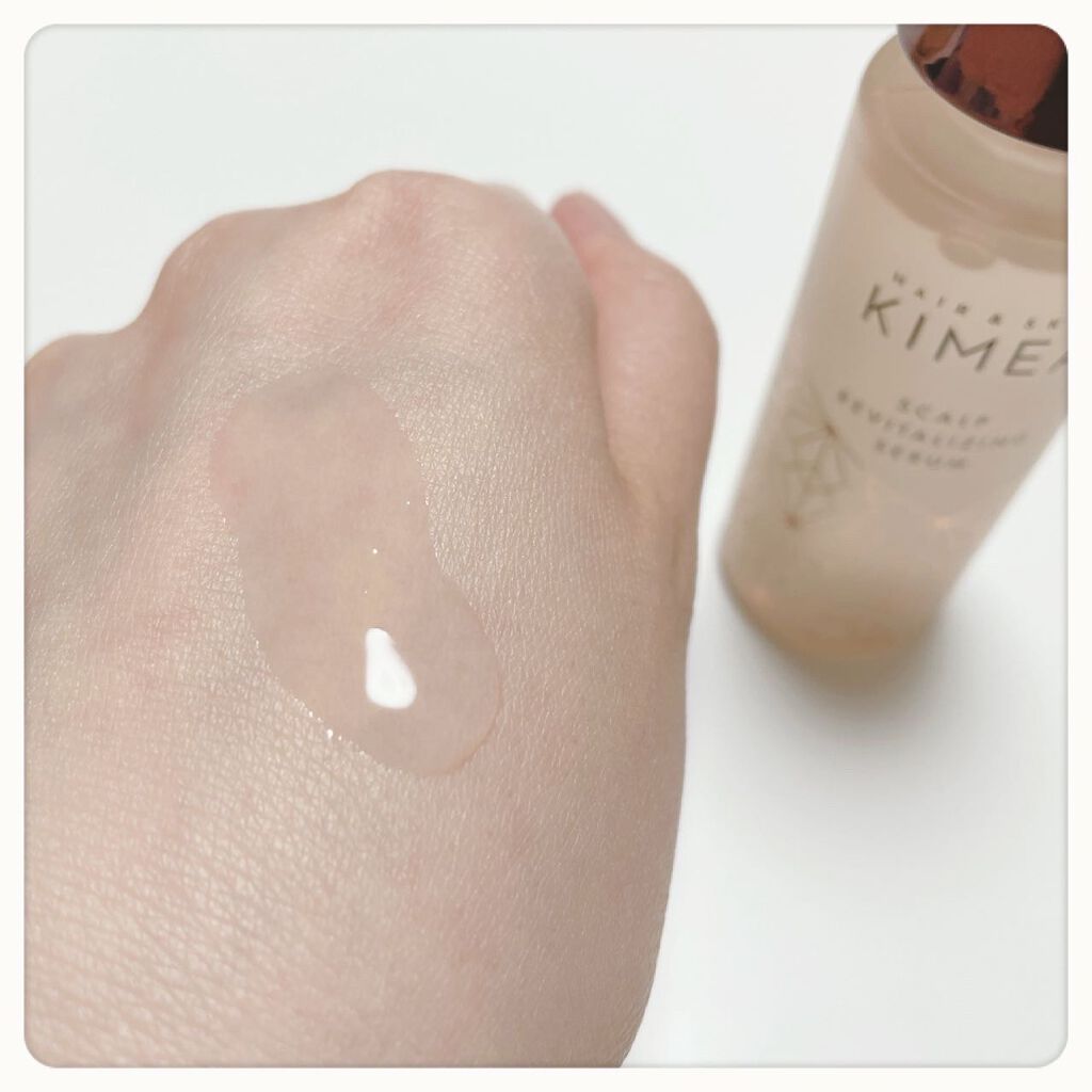 スカルプ リバイタライジングセラム/ヘア&スキン キメア/頭皮ローションを使ったクチコミ(4枚目)