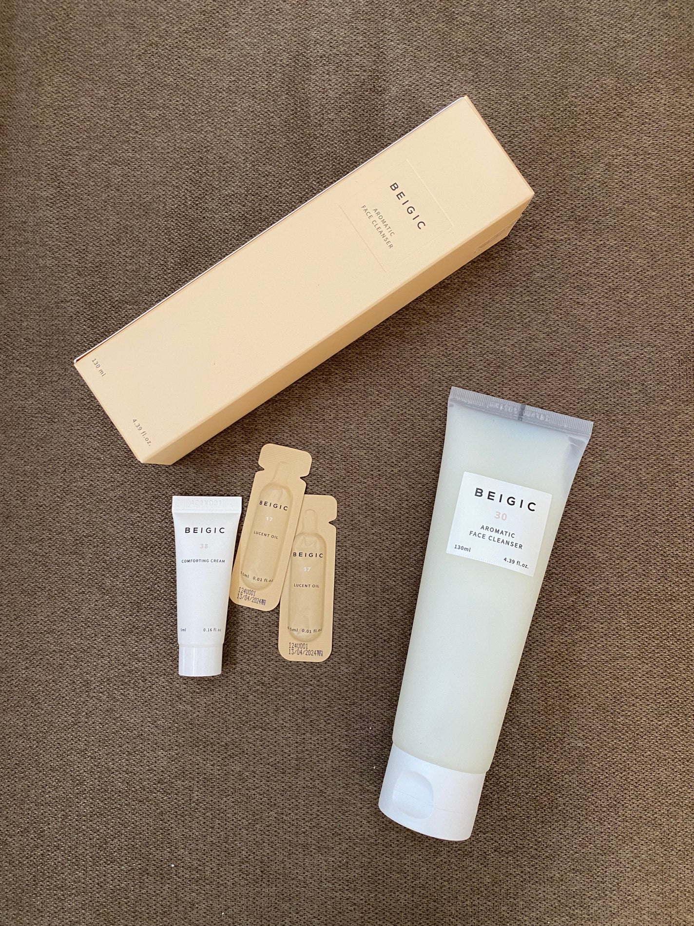 アロマティックフェイスクレンザー/BEIGIC/洗顔フォームを使ったクチコミ(1枚目)