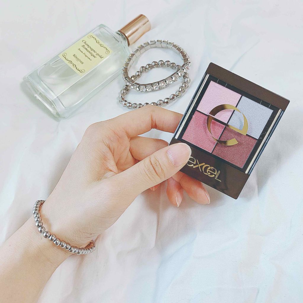 リアルクローズシャドウ/excel/アイシャドウパレットを使ったクチコミ（1枚目）