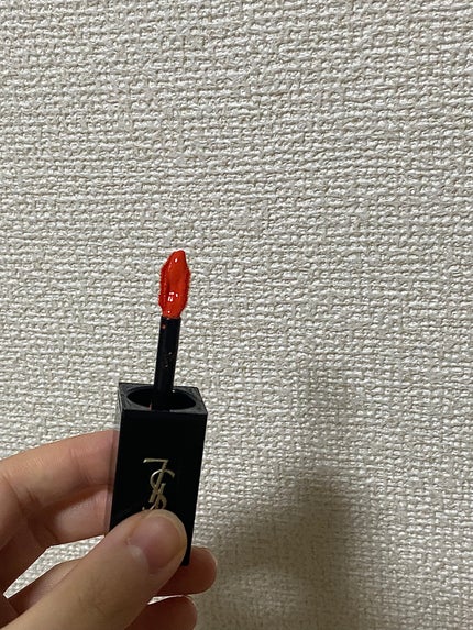 ルージュ ピュールクチュール ヴェルニ ウォーターステイン/YVES SAINT LAURENT BEAUTE/口紅を使ったクチコミ(3枚目)