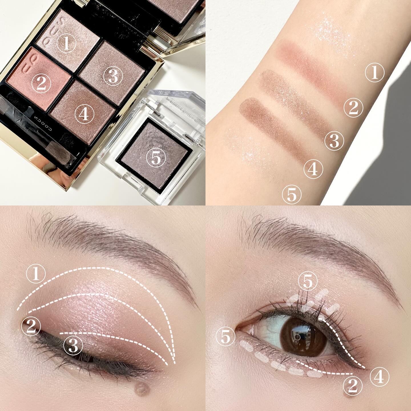 SUQQU・ADDICTIONのパウダーアイシャドウを使った口コミ -. #SUQQU