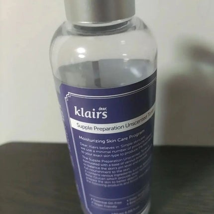 サプルプレパレーションアンセンテッドトナー(180ml)/Klairs/化粧水を使ったクチコミ(9枚目)