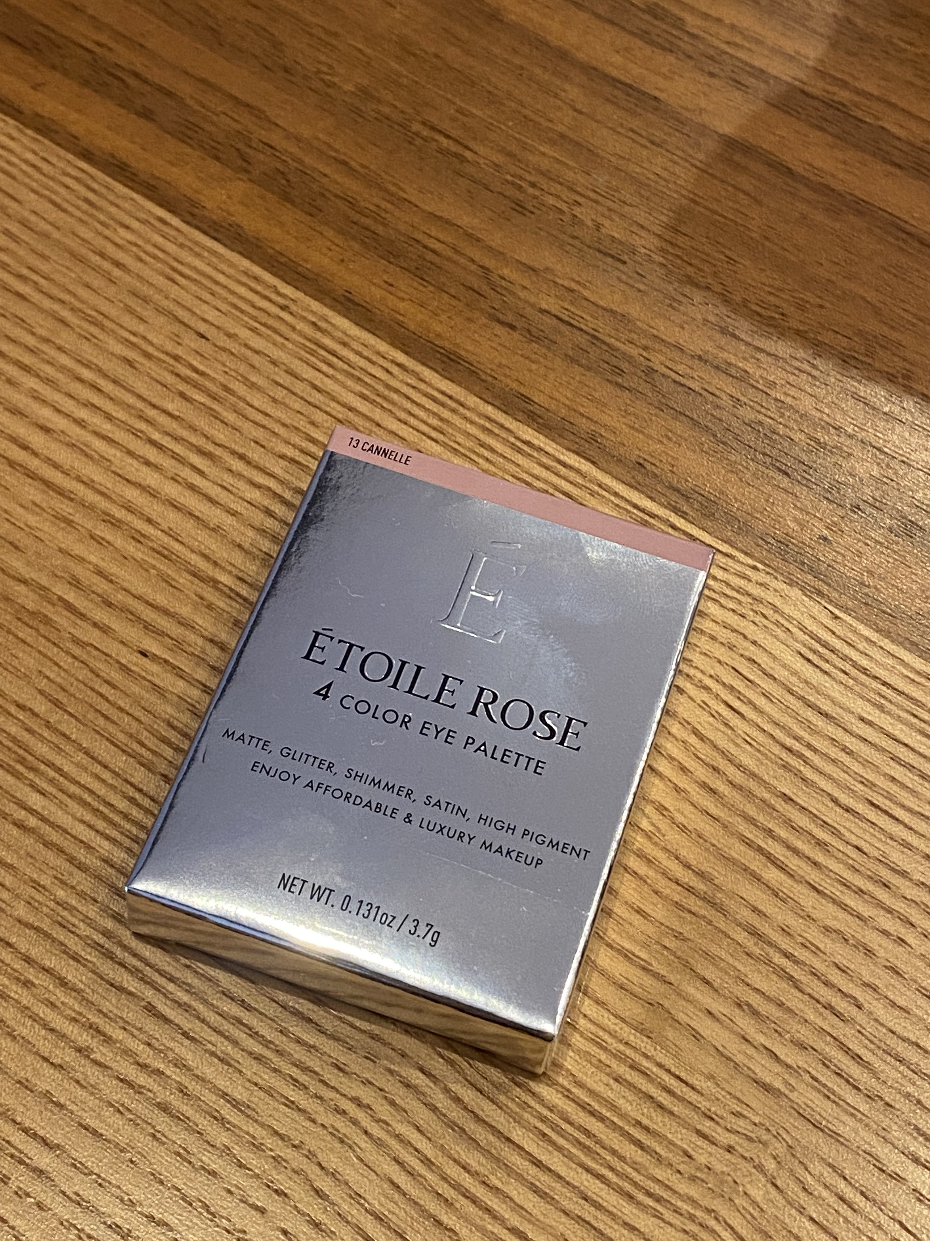 エトワルローズ 4色アイシャドウ 13 キャネル/Étoile Rose/アイシャドウパレットを使ったクチコミ（1枚目）