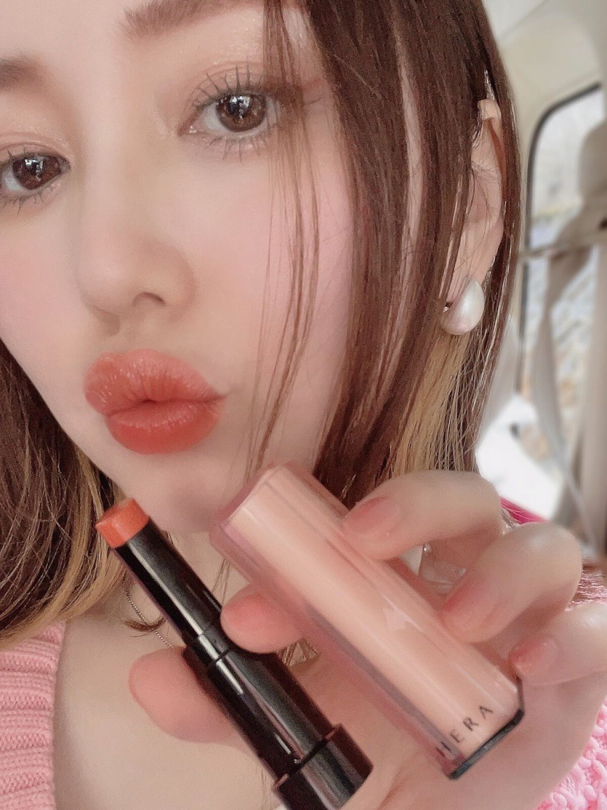 センシュアル ヌードバーム 279 MOODY/HERA/リップバームを使ったクチコミ（1枚目）