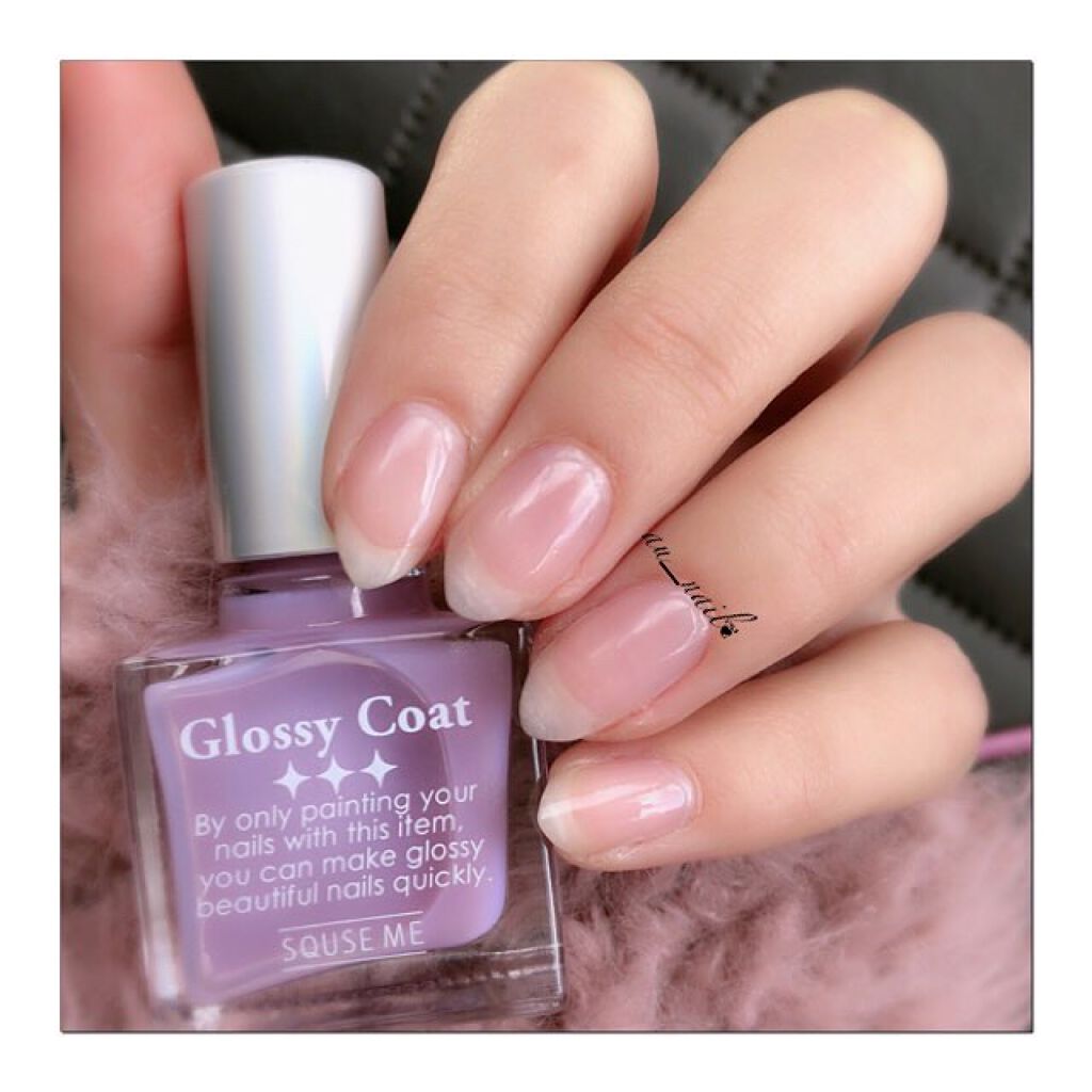 グロッシーコート/スキューズミー/オールインワンネイルを使ったクチコミ(1枚目)