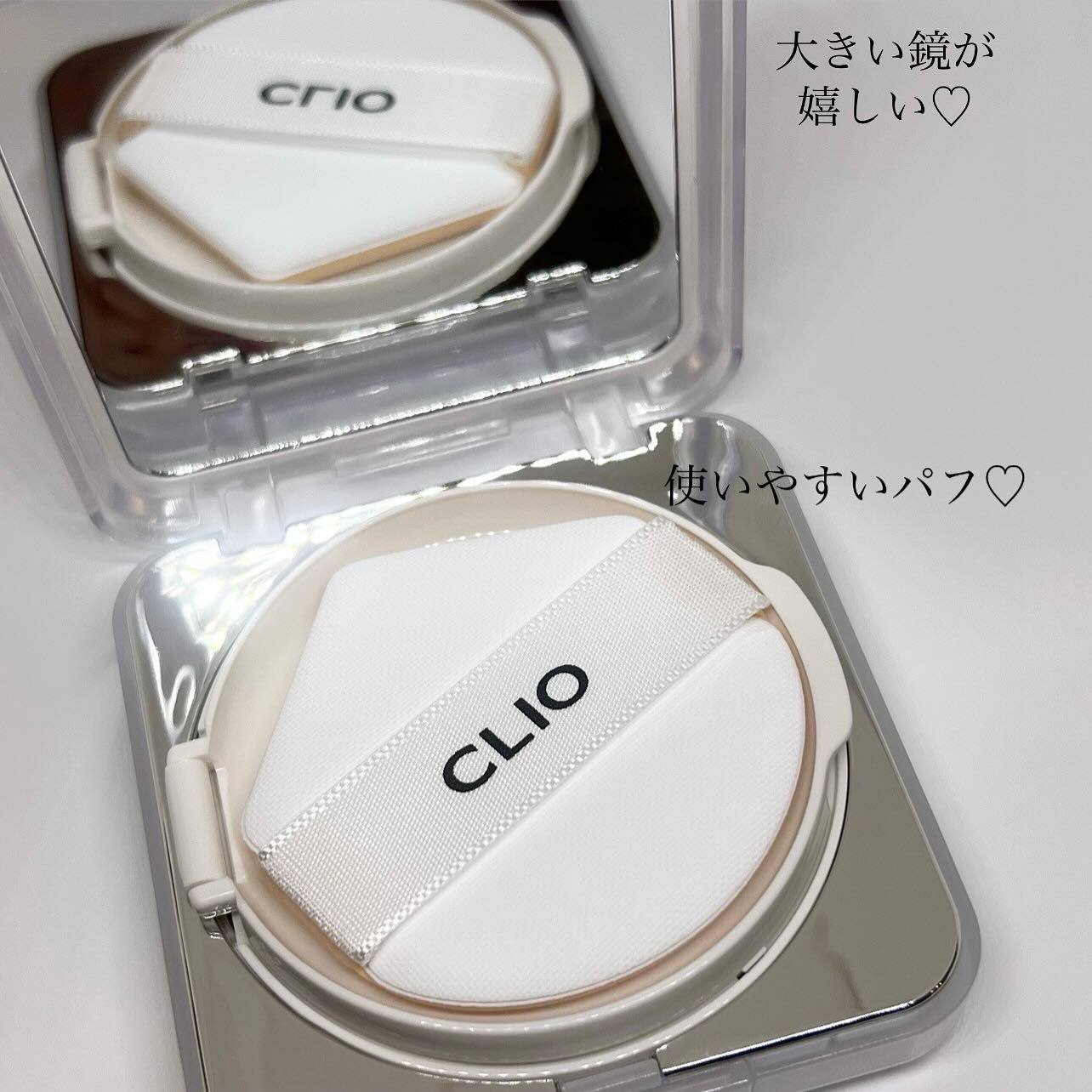 キル カバー ファンウェア クッション ザ オリジナル/CLIO/クッションファンデーションを使ったクチコミ（3枚目）