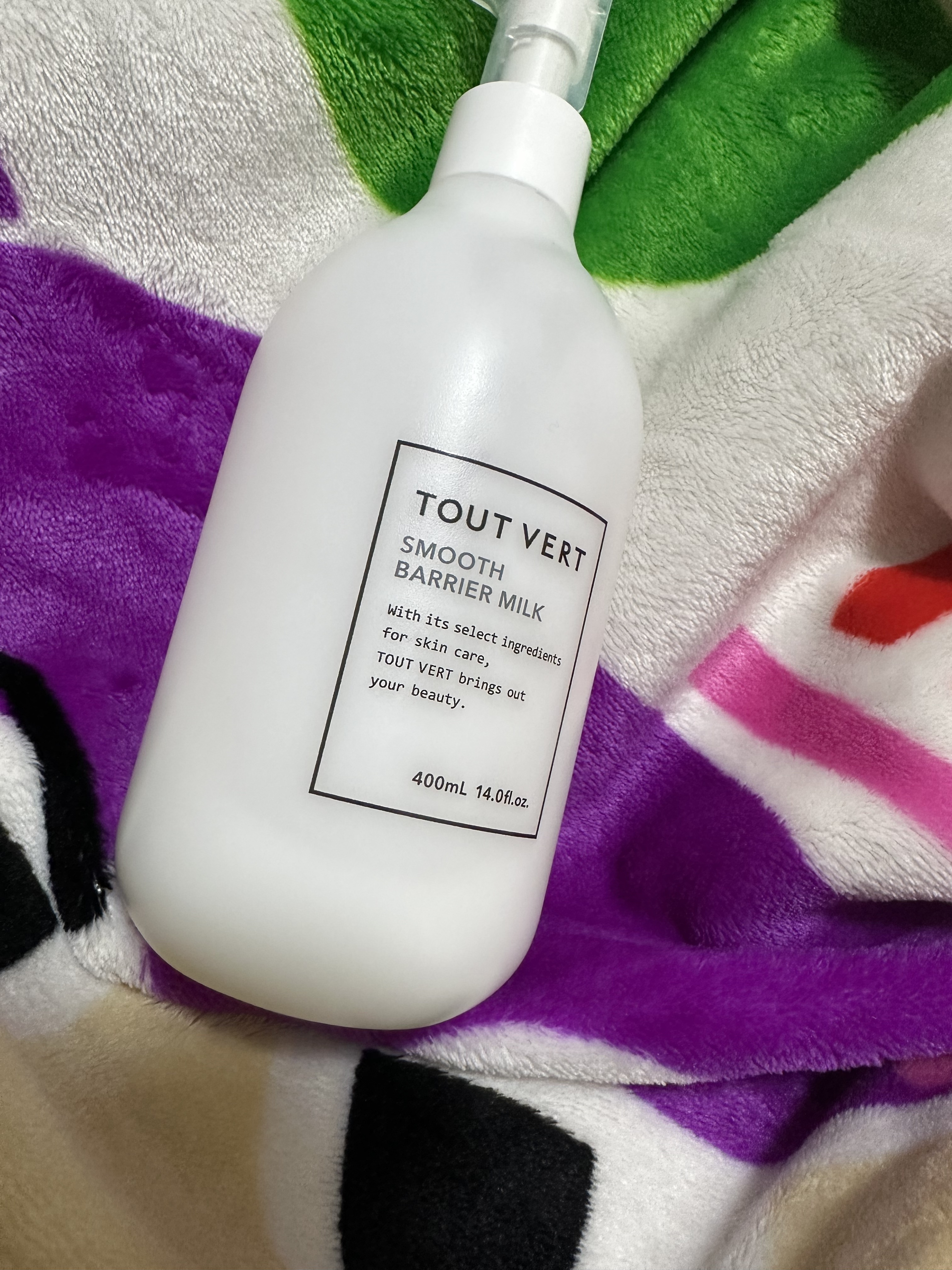 スムースバリアミルク/TOUT VERT/ボディミルクを使ったクチコミ（1枚目）