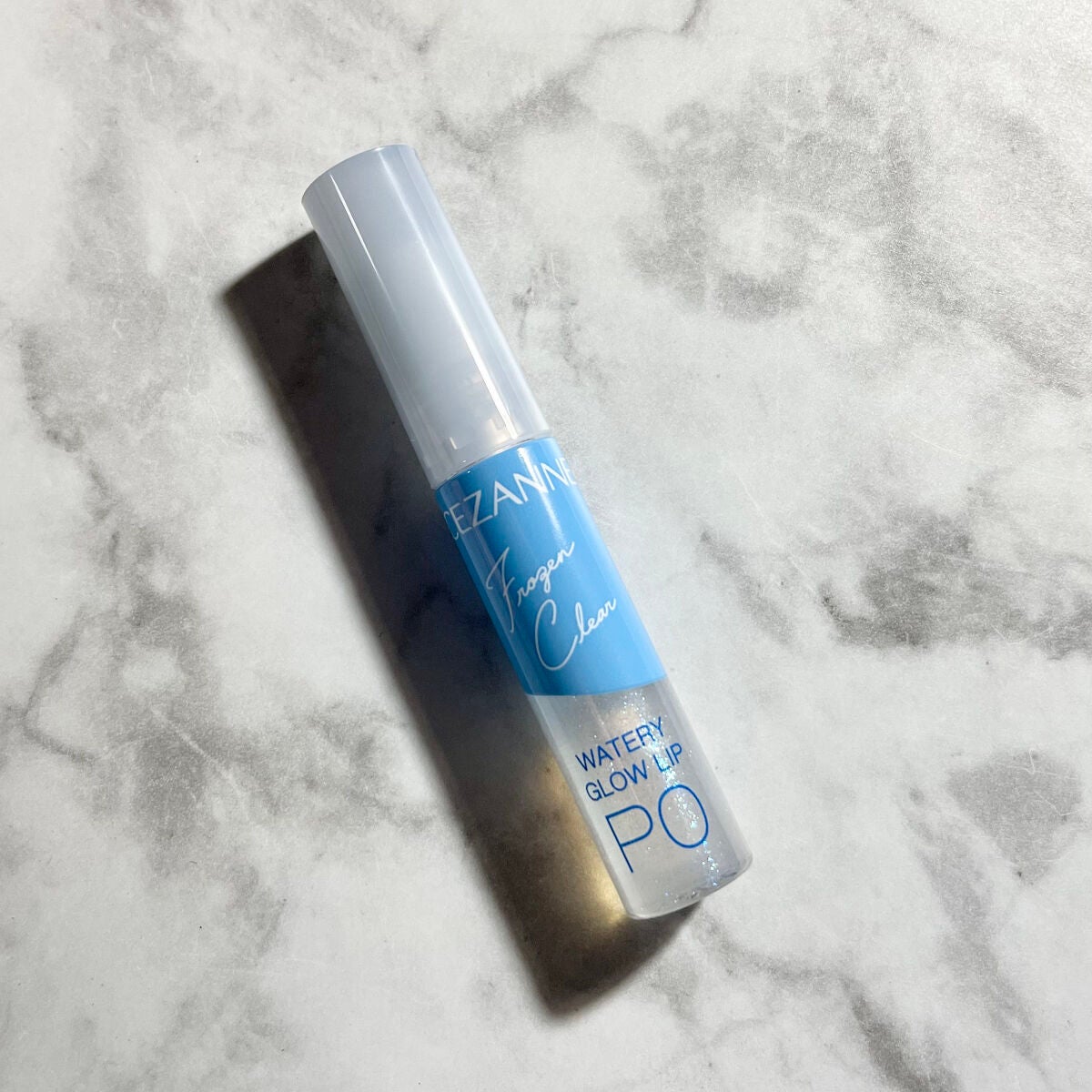 ウォータリーグロウリップ/CEZANNE/リップグロスを使ったクチコミ(3枚目)