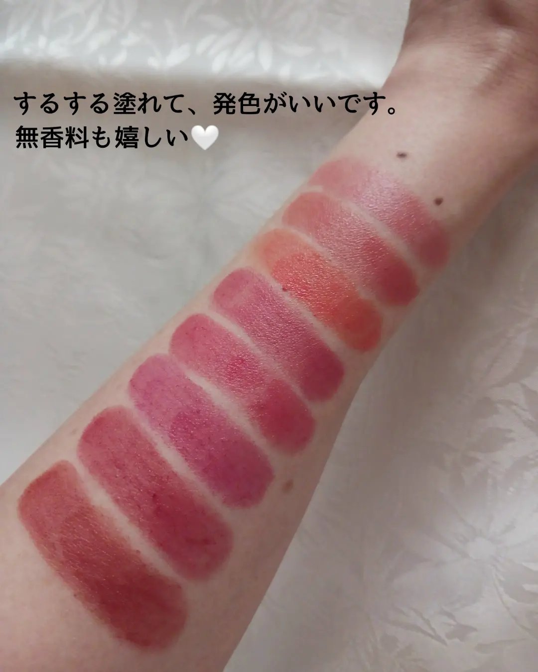 ヒトヌリ ルージュ/FASIO/口紅を使ったクチコミ（3枚目）