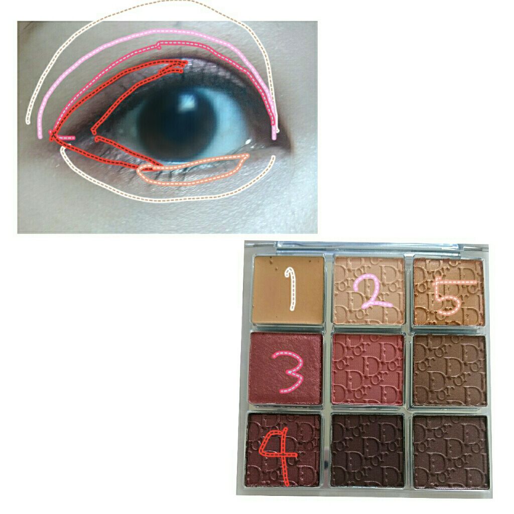 ディオール バックステージ アイ パレット/Dior/アイシャドウパレットを使ったクチコミ(2枚目)