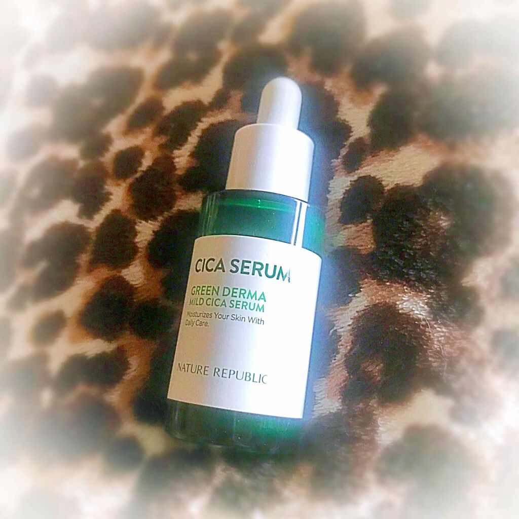 グリーン ダーマ マイルド クリーム/ネイチャーリパブリック/フェイスクリームを使ったクチコミ（1枚目）