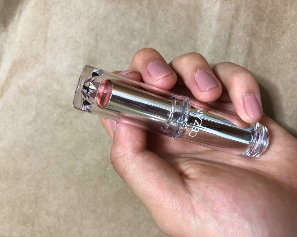 ラスティンググロスリップ/CEZANNE/口紅を使ったクチコミ(1枚目)