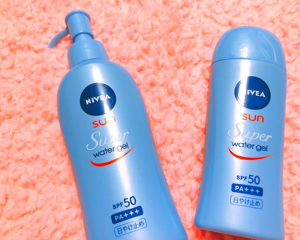 ニベアサン ウォータージェル SPF50/ニベア/日焼け止め・UVケアを使ったクチコミ（1枚目）