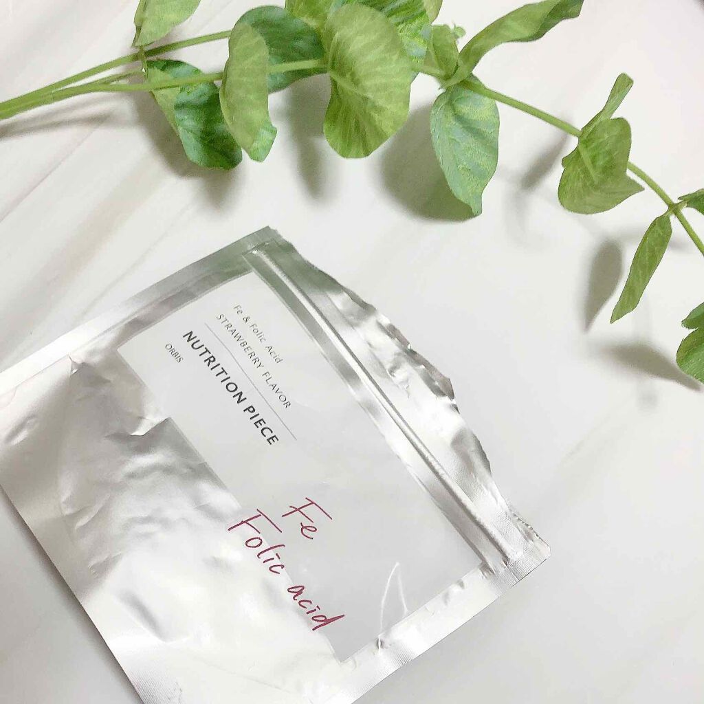 ニュートリションピース 鉄&葉酸/オルビス/美容サプリメントを使ったクチコミ(2枚目)