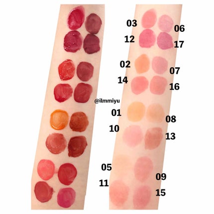 ジューシーラスティングティント/rom&nd/リップティントを使ったクチコミ(9枚目)