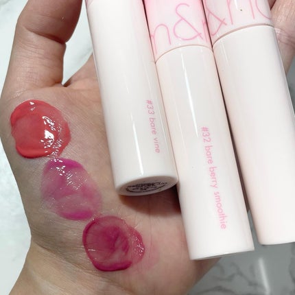 ジューシーラスティングティント/rom&nd/リップティントを使ったクチコミ(2枚目)