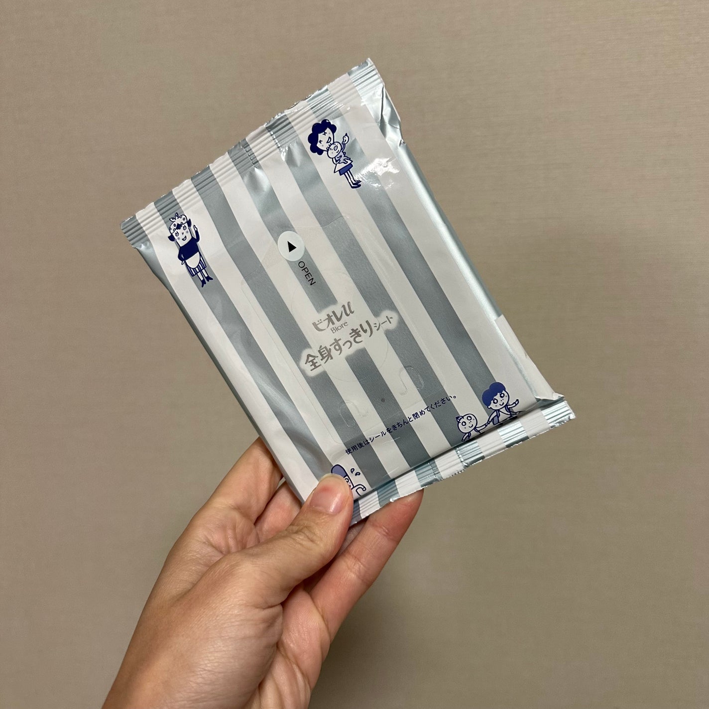 全身すっきりシート/ビオレu/ボディシートを使ったクチコミ(2枚目)