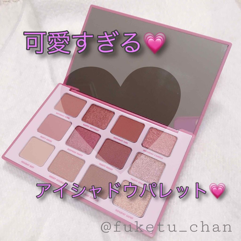 可愛すぎてどうすればいいかわからないレベルのアイシャドウパレット😻💕

HolikaHolika
2018 ホリデー 12カラー アイシャドウパレット

私はQoo10で2000円とちょっとで購入💸

え、もう可愛い、可愛すぎじゃない