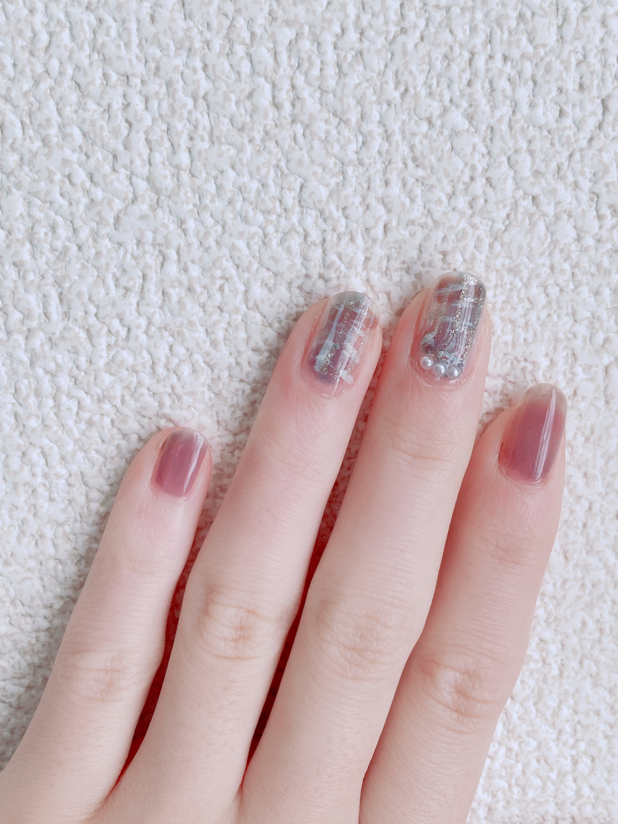 ネイルポリッシュ 18 ヴィンテージデニム＜限定色＞/sopo/マニキュアを使ったクチコミ（2枚目）