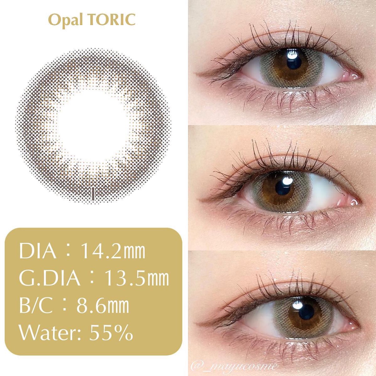 TOPARDS 1day/TOPARDS/ワンデー(1DAY)カラコンを使ったクチコミ(3枚目)