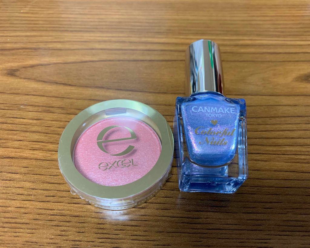 シャイニーシャドウ N/excel/単色アイシャドウを使ったクチコミ（1枚目）