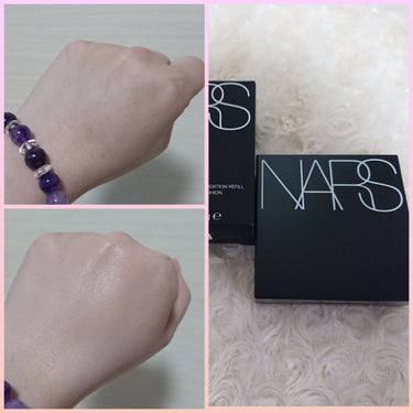 ナチュラルラディアント ロングウェア クッションファンデーション/NARS/クッションファンデーションを使ったクチコミ（1枚目）