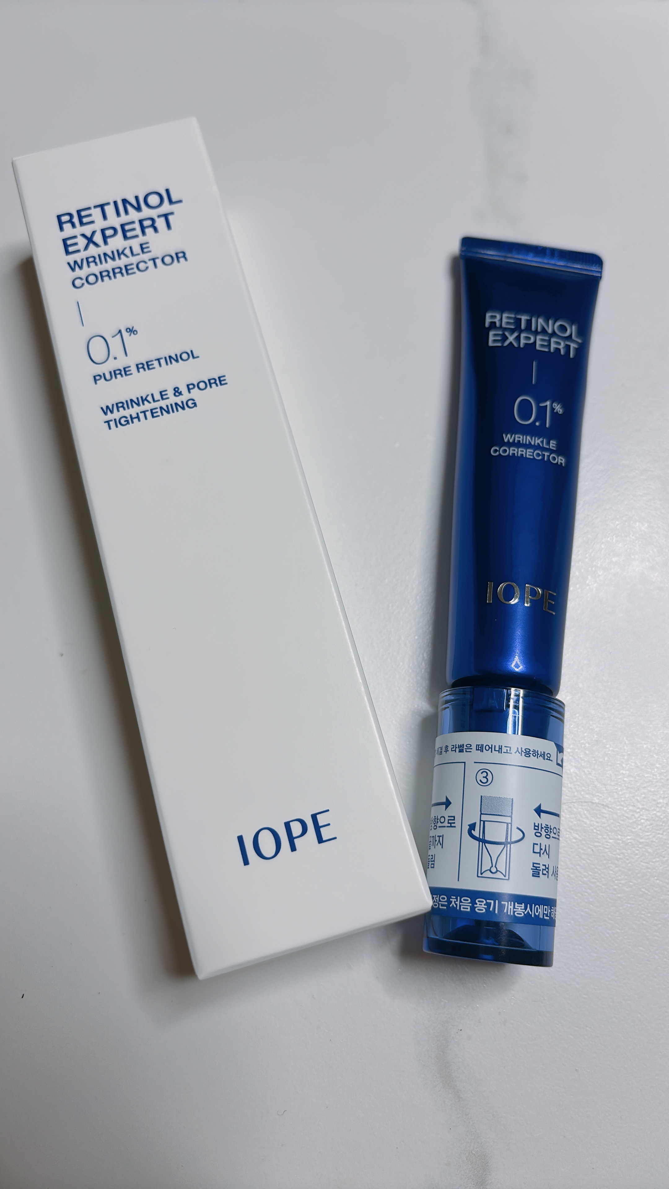 レチノール エキスパート0.1%/IOPE/美容液を使ったクチコミ（1枚目）