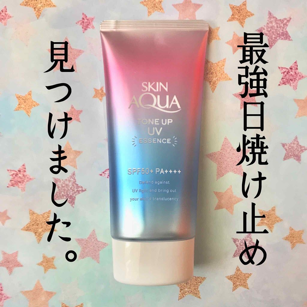 スキンアクア トーンアップUVエッセンス/スキンアクア/日焼け止めクリームを使ったクチコミ（1枚目）